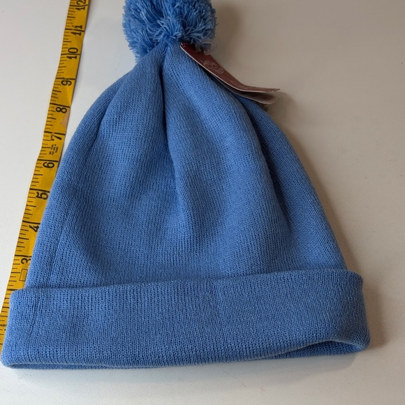 American Needle Sky Blue Pom-Pom Beanie Hat from Nordstrom New NWT - Picture 6 of 7